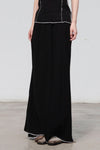 BASERANGE Covered Hip Skirt SKSKW-LC-AU23 Black( SKSKW1)